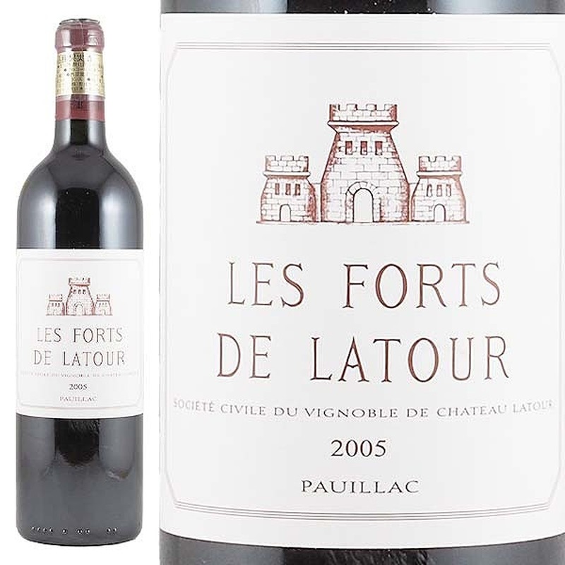 レ・フォール・ド・ラトゥール [2005] 750ml / Les Forts de Latour 