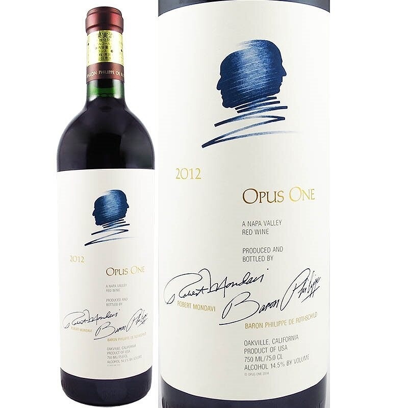 オーパスワン 2012年 Opus One カリフォルニアOpusOneカリフォルニア